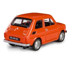 Model Fiat 126P Czerwony Czterdziestolatek 1:43 Metal