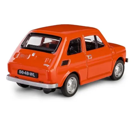 Model Fiat 126P Czerwony Czterdziestolatek 1:43 Metal