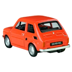 MODEL FIAT 126P CZERWONY CZTERDZIESTOLATEK 1:43 METAL