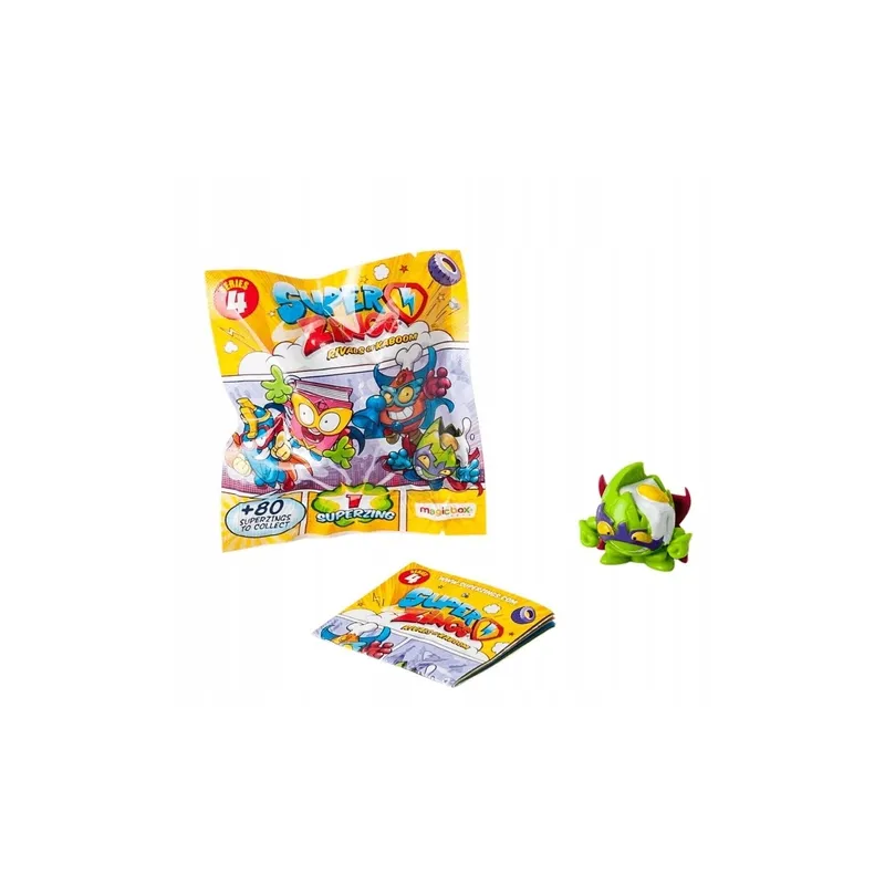 SUPER ZINGS 4 SASZETKA Z FIGURKĄ 3+