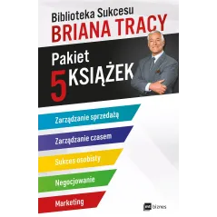 PAKIET BIBLIOTEKA SUKCESU BRIANA TRACY ZARZĄDZANIE SPRZEDAŻĄ / ZARZĄDZANIE CZASEM / SUKCES OSOBISTY / NEGOCJOWANIE /... Brian Tr