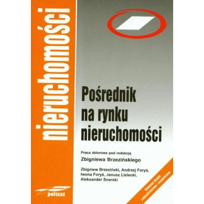 POŚREDNIK NA RYNKU NIERUCHOMOŚCI