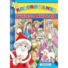 KOLOROWANKI ŚWIĘTEGO MIKOŁAJA - Promocja