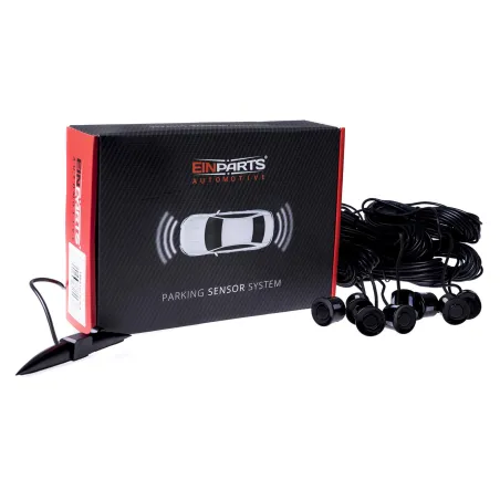 Uniwersalne Czujniki Parkowania Przód Tył Ultradźwiękowe 8 Sensorów Einparts Oem Blackp Uniwersalne Czujniki Parkowania Przód Tył Ultradźwiękowe 8 Sensorów Einparts Oem Blackp