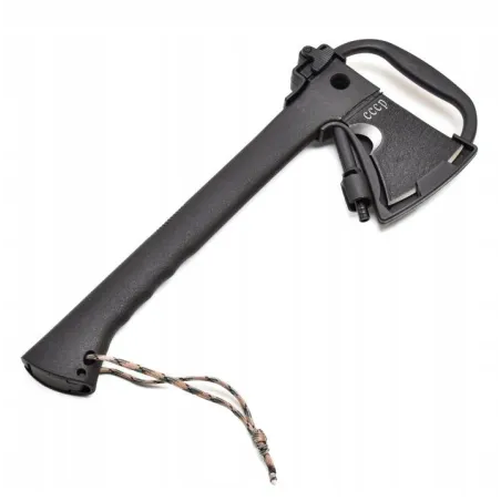 Toporek Survivalowy Z Nożem I Krzesiwem 7W1