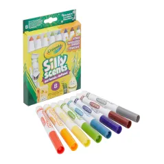 ZESTAW MARKERÓW ZAPACHOWYCH SILLY SCENTS 8 KOLORÓW DLA DZIECI