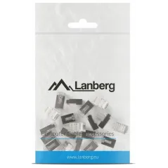 Wtyki Sieciowe Rj45 Lanberg Kat5E Ftp 20 Szt 3Prong