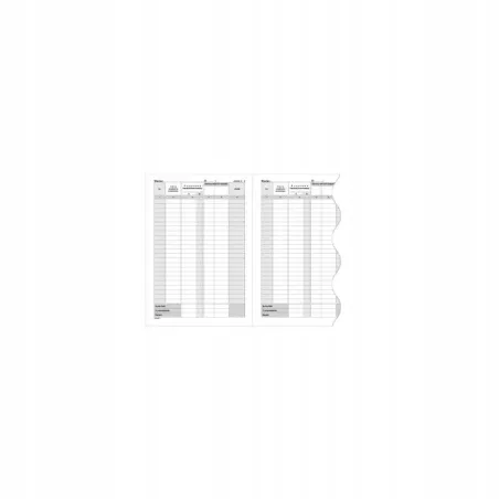 Druk Księgowy Ewidencja Sprzedaży A5