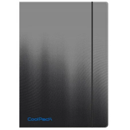 TECZKA Z GUMKĄ GREY GRADIENT COOLPACK A4