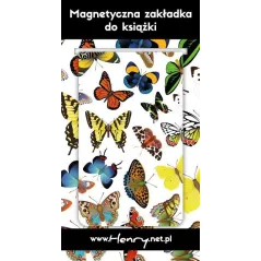 MAGNETYCZNA ZAKŁADKA DO KSIĄŻEK MOTYLE HENRY