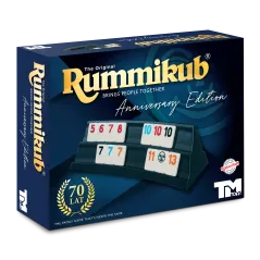 RUMMIKUB WYDANIE ROCZNICOWE 70 LAT GRA LOGICZNA 7+ - Tm Toys
