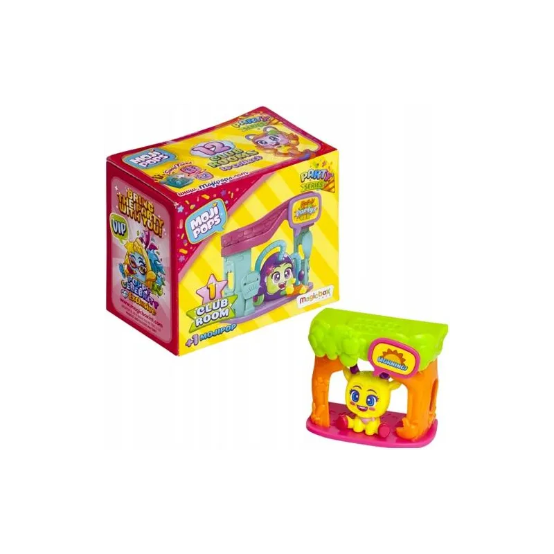 ZESTAW MOJIPOPS PARTY CLUB ROOM DOMEK I FIGURKA 3+