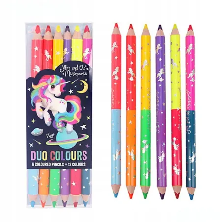 Topmodel Zestaw Kredek Dwustronnych 12 Kolorów 3+