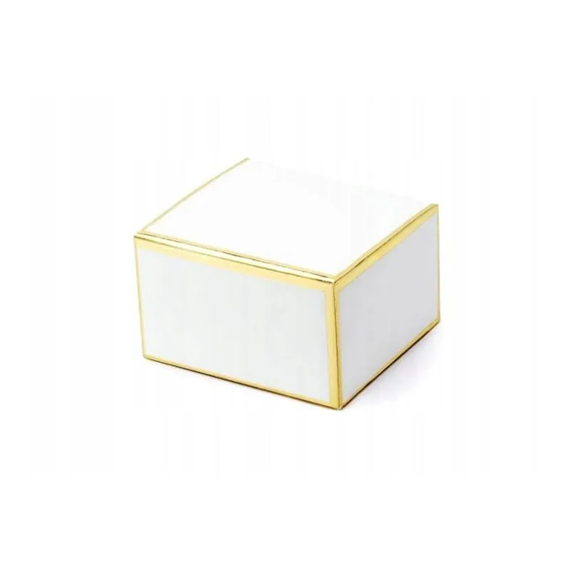 PUDEŁECZKA BIAŁE MINI 10 SZTUK 6X3,5X5,5 CM