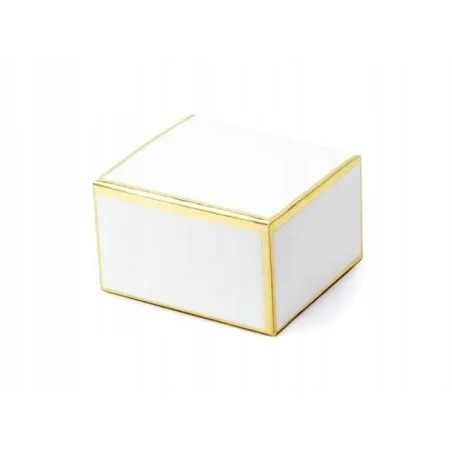 PUDEŁECZKA BIAŁE MINI 10 SZTUK 6X3,5X5,5 CM