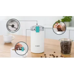 Młynek Do Kawy Bosch Biały Mkm6000