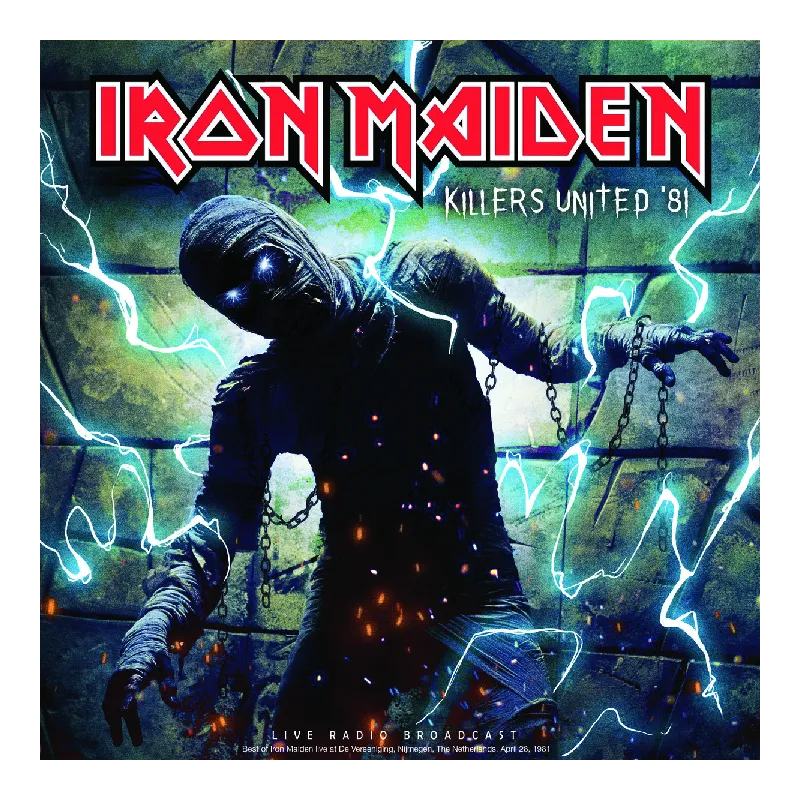 IRON MAIDEN KILLERS UNITED 81 WINYL