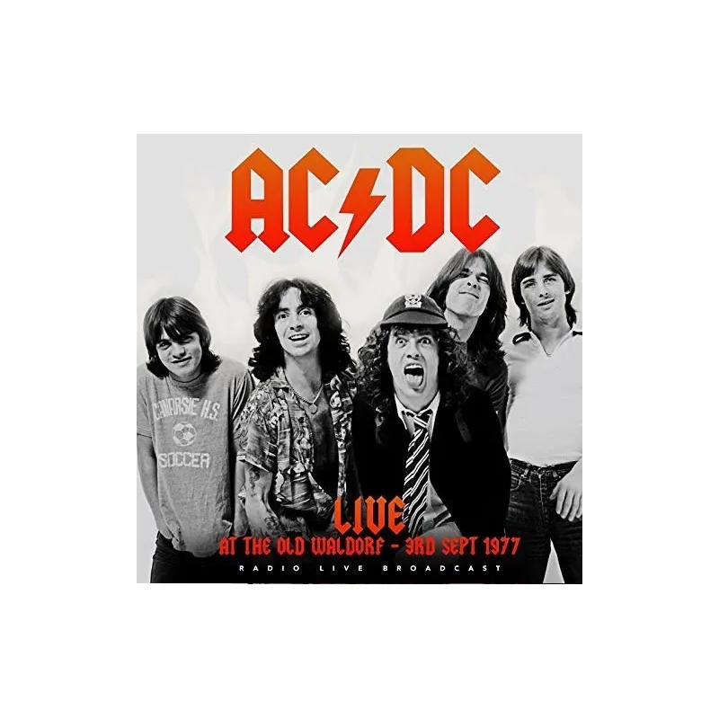 AC/DC BEST OF LIVE AT WALDORF WINYL