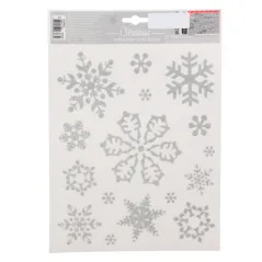 NAKLEJKI TRANSPARENTNE ŚWIĄTECZNE 10 SZTUK GWIAZDKI