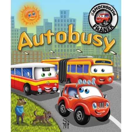 Autobusy. Samochodzik Franek