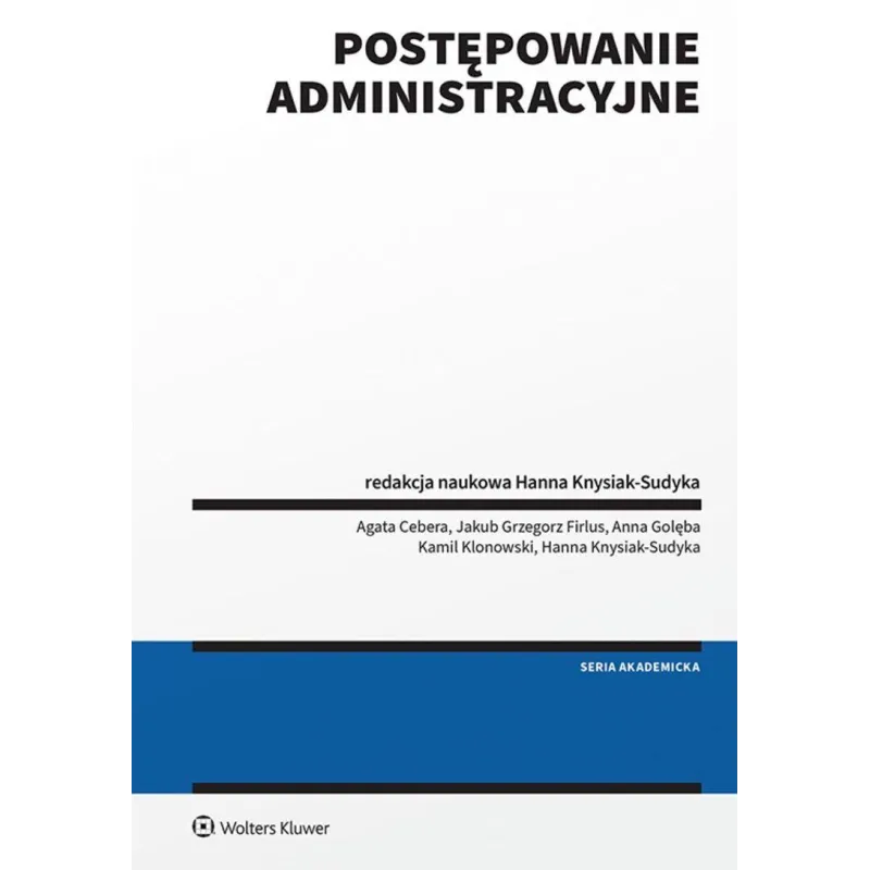 POSTĘPOWANIE ADMINISTRACYJNE