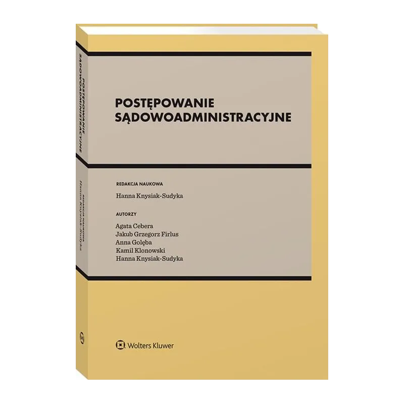 POSTĘPOWANIE SĄDOWO-ADMINISTRACYJNE