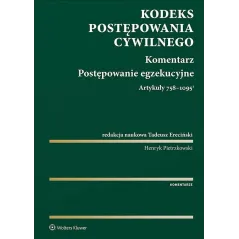 Kodeks postępowania cywilnego. Komentarz. Postępowanie egzekucyjne. Art. 75810951