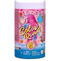 BARBIE COLOR REVEAL CHELSEA – SPORT SERIES Z 6 NIESPODZIANKAMI 3+