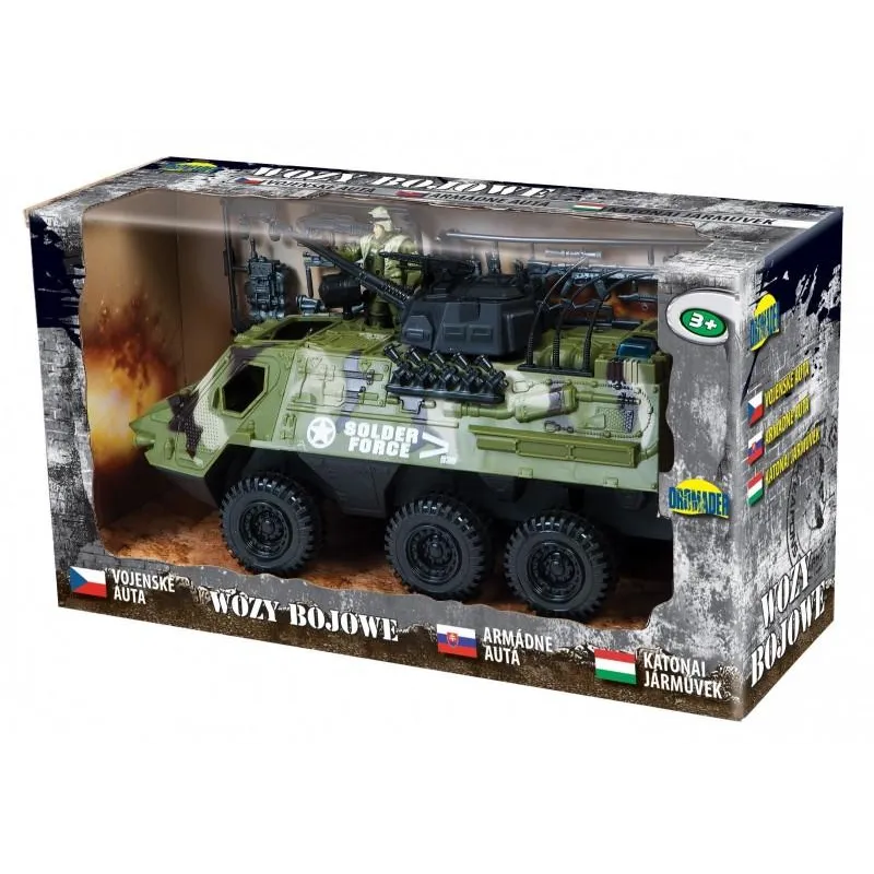 WÓZ BOJOWY CIĘŻARÓWKA WOJSKOWA DROMADER 3+