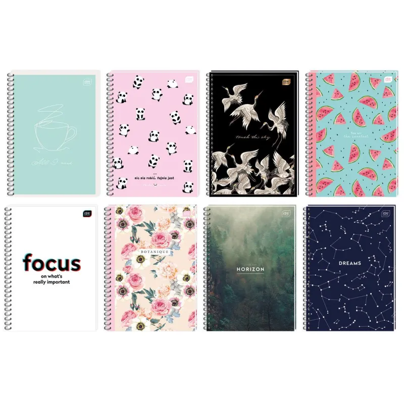 KOŁOZESZYT W KRATKĘ 100 KARTEK B5 - Interdruk