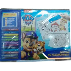 ZESTAW DO KOLOROWANIA PSI PATROL