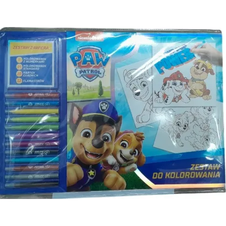 ZESTAW DO KOLOROWANIA PSI PATROL