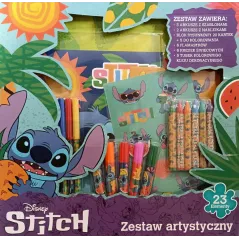 KREATYWNY ZESTAW ARTYSTYCZNY LILO I STITCH DISNEY 23 SZT