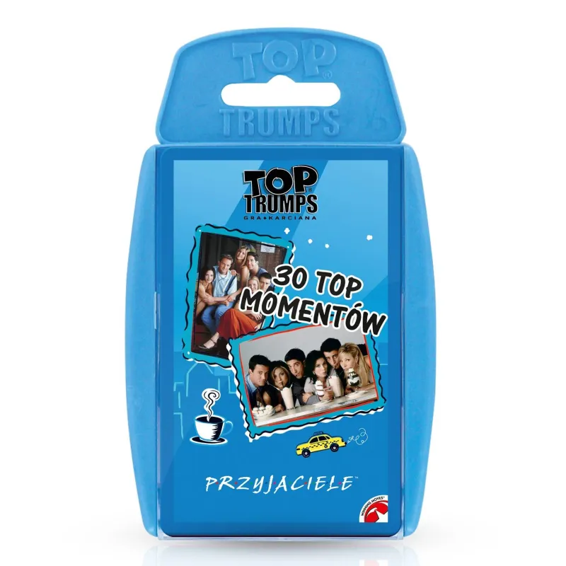 PRZYJACIELE TOP TRUMPS GRA KARCIANA 6+ - Winning Moves PRZYJACIELE TOP TRUMPS GRA KARCIANA 6+ - Winning Moves