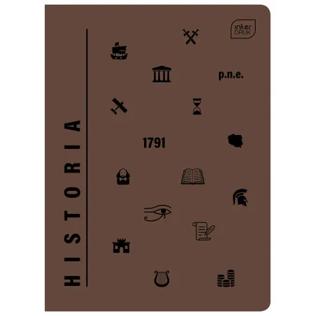 Zeszyt W Kratkę Z Marginesem 60 Kartek A5 Interdruk Historia