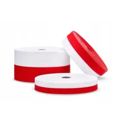 TAŚMA SZTANDAROWA BIAŁO-CZERWONA 50 M 10 CM DO FLAG I SZARF ARIADNA