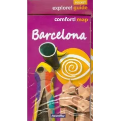 Barcelona. Przewodnik kieszonkowy  mapa Praca Zbiorowa