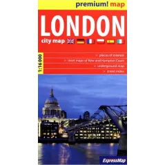 LONDYN / LONDON PLAN MIASTA 1:16 000