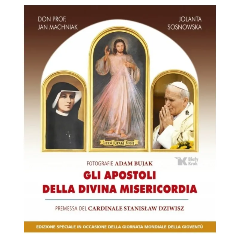 Gli Apostoli della Divina Misericordia Apostołowie Bożego Miłosierdzia wersja włoska Sosnowska Jolanta, Machniak Jan, Dziwisz St