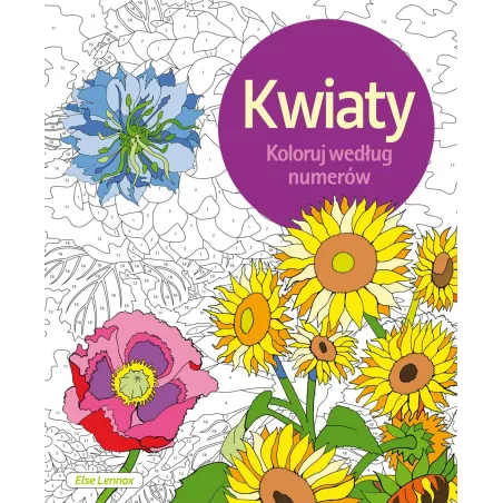 Kwiaty. Koloruj Według Numerów