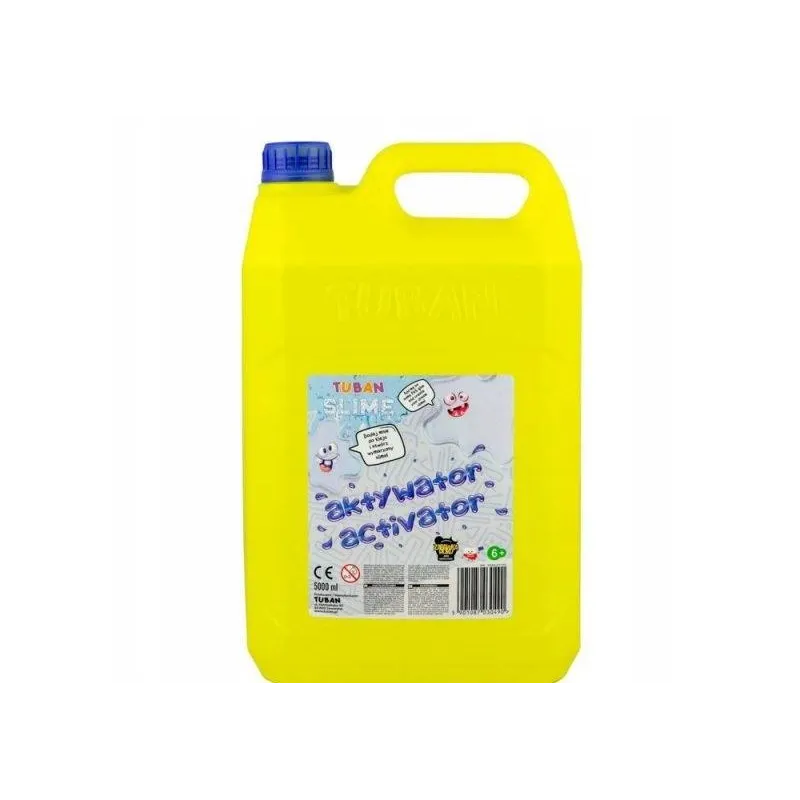 AKTYWATOR DO SLIME 5L PŁYN DO MAS PLASTYCZNYCH TUBAN 3+
