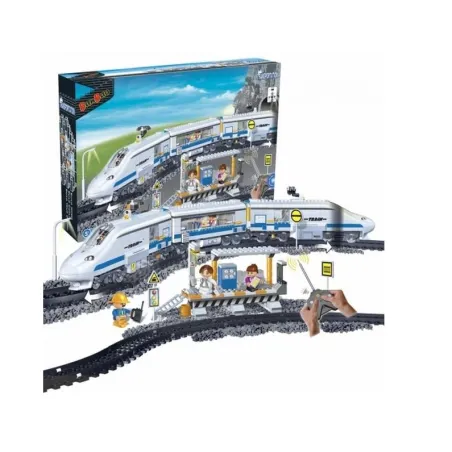 Zestaw Kolejowy Pociąg Dla Dzieci 662 Elementy Banbao 5+