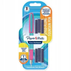 PIÓRO WIECZNE + 6 NABOI PAPER MATE