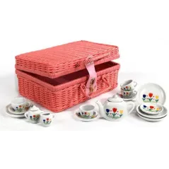 ZESTAW DO HERBATY DLA DZIECI 17 ELEMENTÓW SMIKI 3+