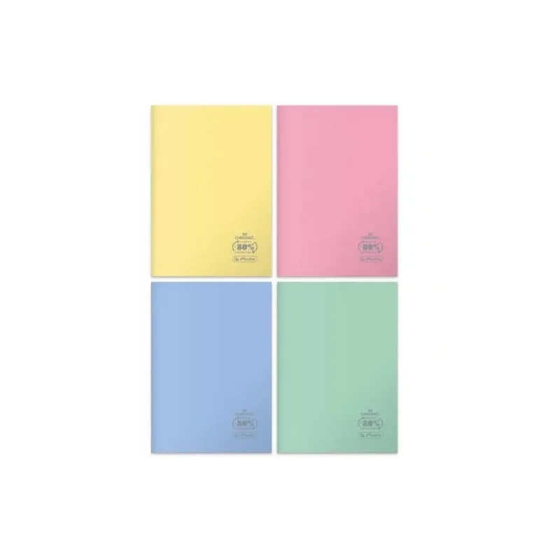 ZESZYT A5 HERLITZ PASTEL COLORS KRATKA 60 KARTEK