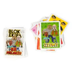 Blok Ekipa Na Melanżu Imprezowa Gra Karciana 18+