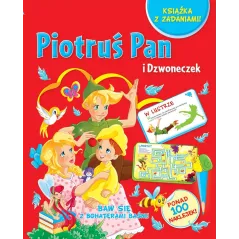 PIOTRUŚ PAN I DZWONECZEK KSIĄŻKA Z ZADANIAMI - Olesiejuk
