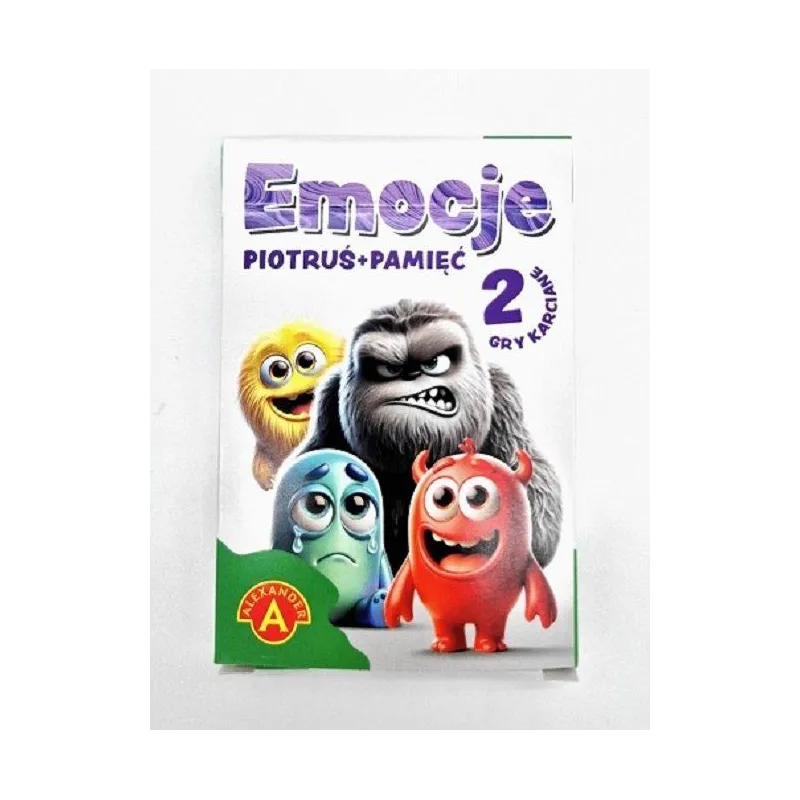 PIOTRUŚ I PAMIĘĆ EMOCJE DISNEY GRA KARCIANA 4+