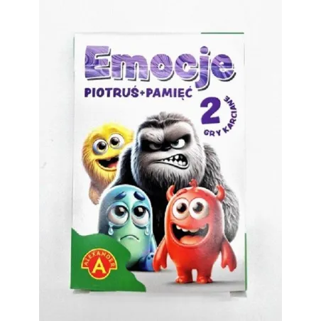 Piotruś I Pamięć Emocje Disney Gra Karciana 4+