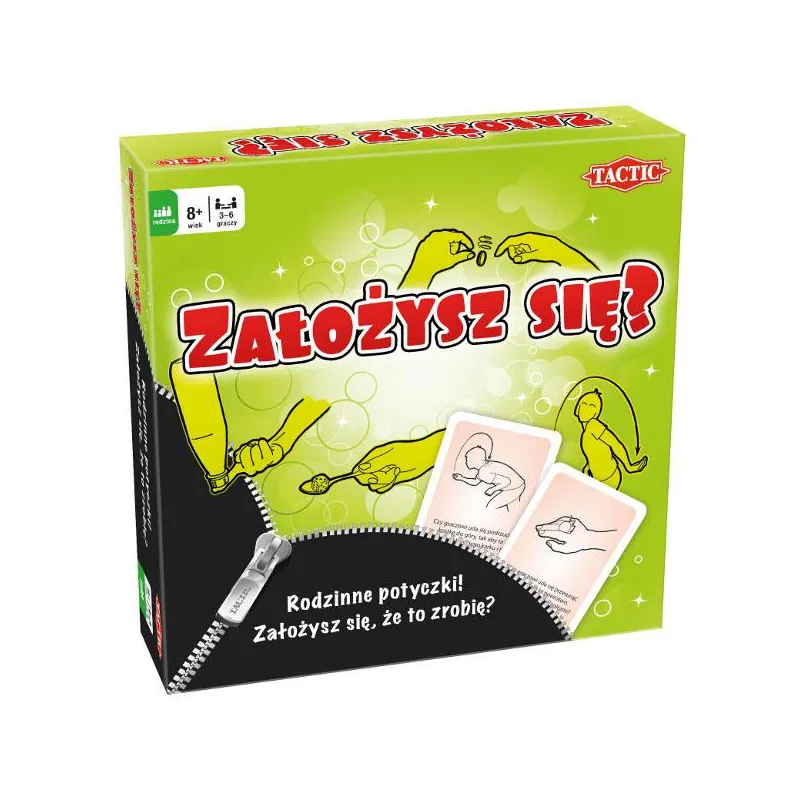 ZAŁOŻYSZ SIĘ? GRA PLANSZOWA 8+